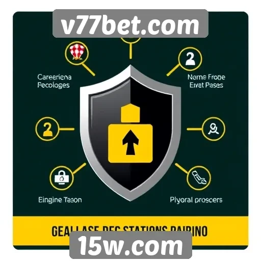 Recursos de segurança e proteção no site v77bet.com
